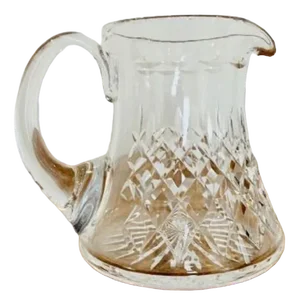 Antique Edwardian Cut Glass Water Jug, 1900