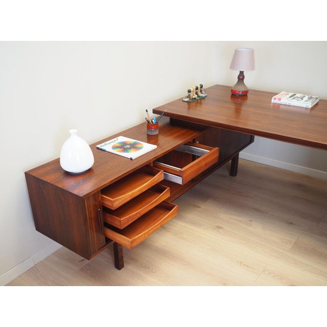 Danish Rosewood Desk by Arne Vodder for Sibast, 1960s For Sale - Image 6 of 17