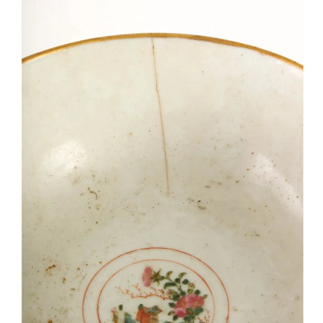 Mid 19th Century Mid 19th Century Rose Medallion Bowls- Set of 3 For Sale - Image 5 of 13