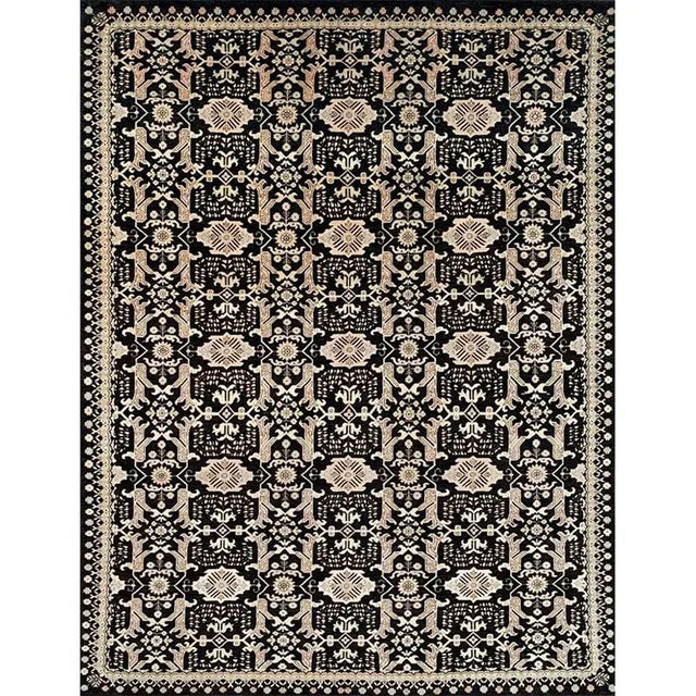 2010s Handwoven Kazak Style Area Rug 9’1″ X 11’9″ For Sale - Image 13 of 13