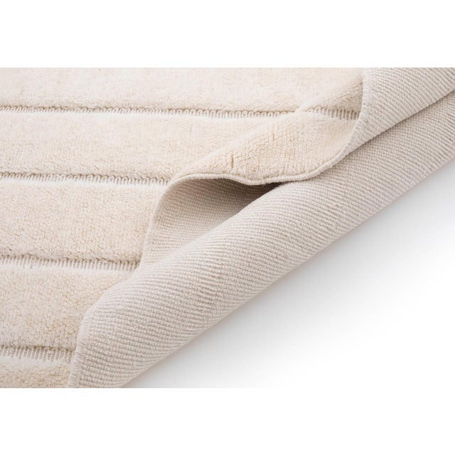 Hand-Knotted Wool Rug by Azele Studio For Sale - Image 6 of 11