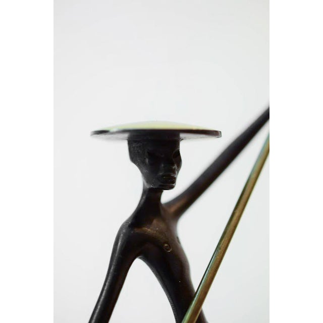 Chinese Figurine Salt and Pepper Holder by Richard Rohac, 1950s For Sale - Image 4 of 10