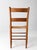 Antique Ladder Back Chair With Woven Splint Seat For Sale - Image 4 of 12