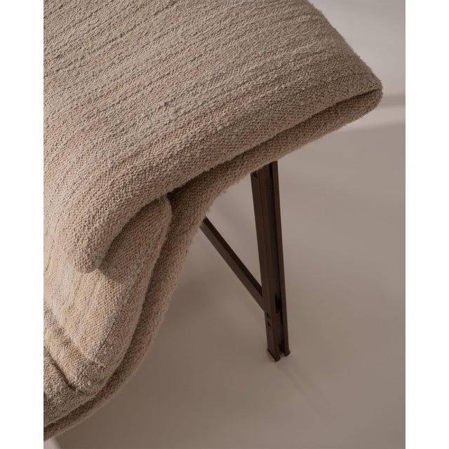 Wave Lounge Chairs by Giovanni Offredi for Saporiti, 1970s, Set of 2 For Sale - Image 9 of 13