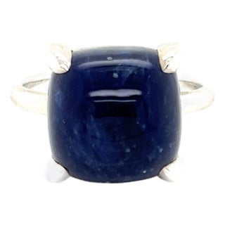 Tiffany & Co. Paloma Picasso Sugar Stacks Sodalite Sterling Silver Ring For Sale