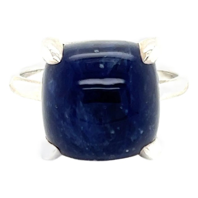 Tiffany & Co. Paloma Picasso Sugar Stacks Sodalite Sterling Silver Ring For Sale