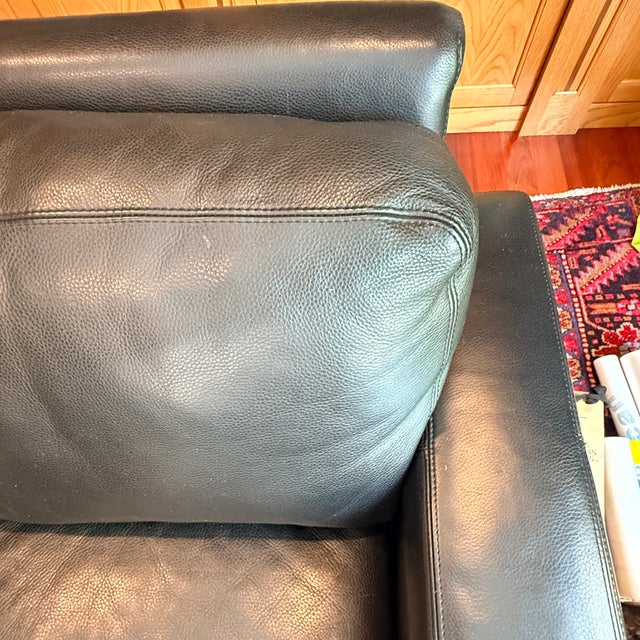 Design Within Reach DWR American Leather Sofa For Sale - Image 4 of 6
