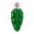 18k White Gold 9.80ct Green Burmese Jadeite Jade Diamond Charm Pendant For Sale
