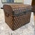 Vintage lidded storage chest from the iconic Bombay Company (Item #2024356). This statement piece features a gorgeous...