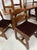 Brown Dining Table and Chairs, Set of 7 For Sale - Image 8 of 18