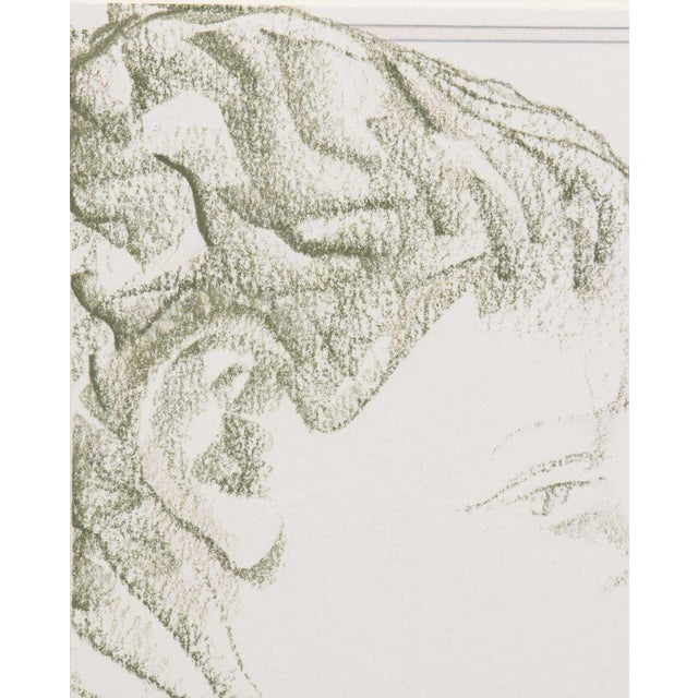 Ai-Wen Wu Kratz "Charlotte" Crayon on Paper For Sale - Image 4 of 8