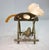 Antique 19th Century Solid Gilt Bronze Bird Pen/ Pipe Holder Stand Statue 1800's For Sale - Image 4 of 15