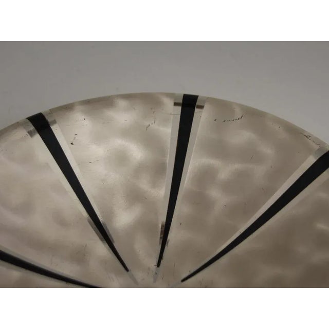 German Art Deco Silver-Plated Metal Shell from WMF, 1950s For Sale - Image 3 of 9