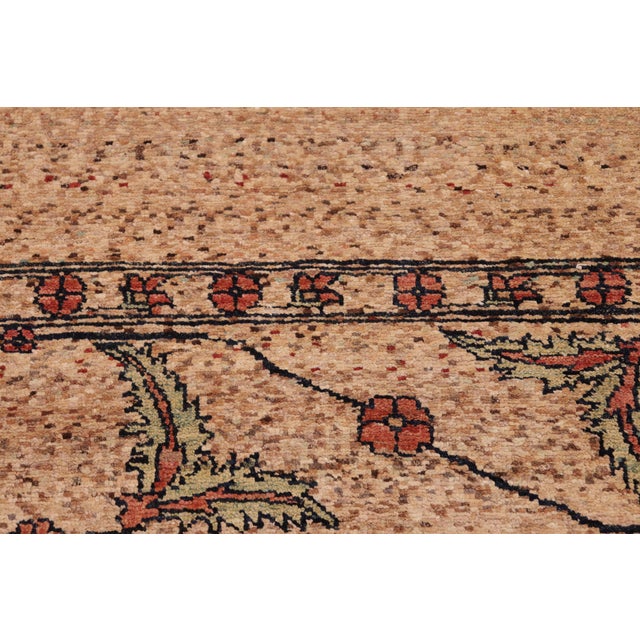 Modern Gabbeh Beige/Rust Wool Rug - 5'11'' X 9'0'' For Sale In New York - Image 6 of 10