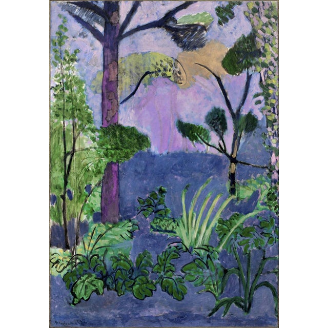Figurative Henri Matisse Moroccan Landscape Official Exhibition Poster For Sale - Image 3 of 3
