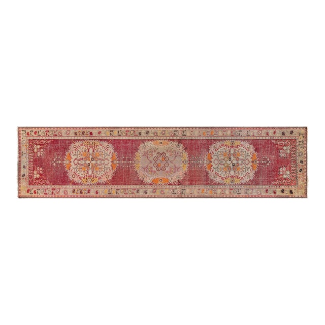1930s Turkish Runner For Sale