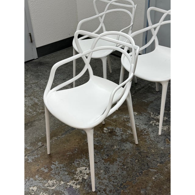 In the Style of Kartell Masters Dining Chairs, Set of Four For Sale - Image 12 of 12
