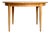 Extendable Round Oak No 55 Table from Omann Jun, 1960s For Sale