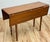 Mid 20th Century Vintage Turned Wood Drop Leaf Table For Sale - Image 5 of 18