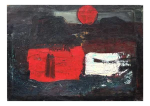 Aleksandr Rodin, Contrasts in Solitude, Oil Painting