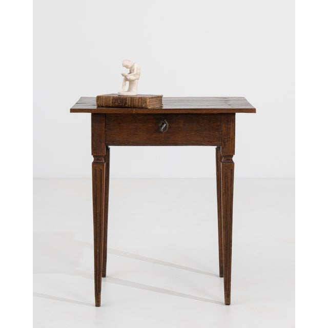 French Louis XVI Wooden Side Table, Circa 1800 France Early 19th Century For Sale - Image 9 of 14