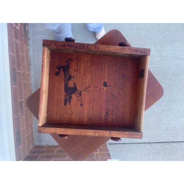 Vintage Cavalier Spool-Turned End/Side Table Pattern No. 5809 Chattanooga, Tn For Sale - Image 12 of 13