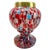 Kralik Pique Fleurs Vase in Multi Color Decor with Grille, 1930s For Sale - Image 14 of 14