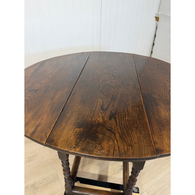 19th Century English Gateleg Table For Sale - Image 14 of 15
