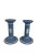 English Pair of Mid 20th Century Wedgwood Jasperware Candlesticks For Sale - Image 3 of 10