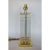 Italian Pair of Sciolari Brass and Glass Rod Table Lamps For Sale - Image 3 of 8