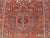 Wide Geometric Persian Heriz Runner With Medallions in Red & Jewel Tones For Sale - Image 9 of 13