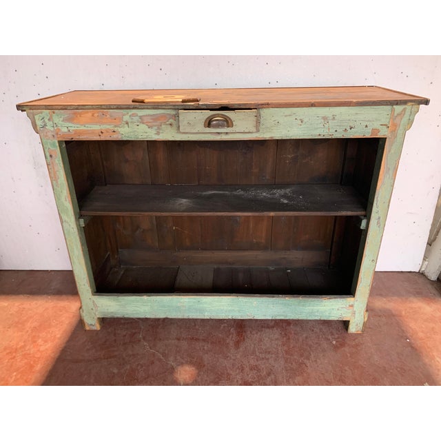 Small 20th Century Fir Counter in the style of Flament For Sale - Image 10 of 11