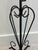 Black Vintage Mid-Century French Wrought Iron Sculptural Plant Stand With Scrollwork Base For Sale - Image 8 of 16
