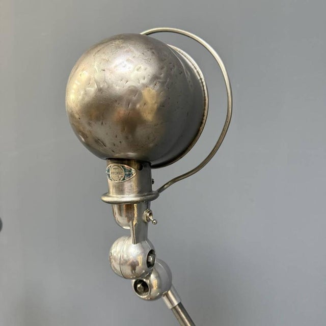 Polished Double Arm Table Lamp from Jielde, 1950s For Sale - Image 10 of 18