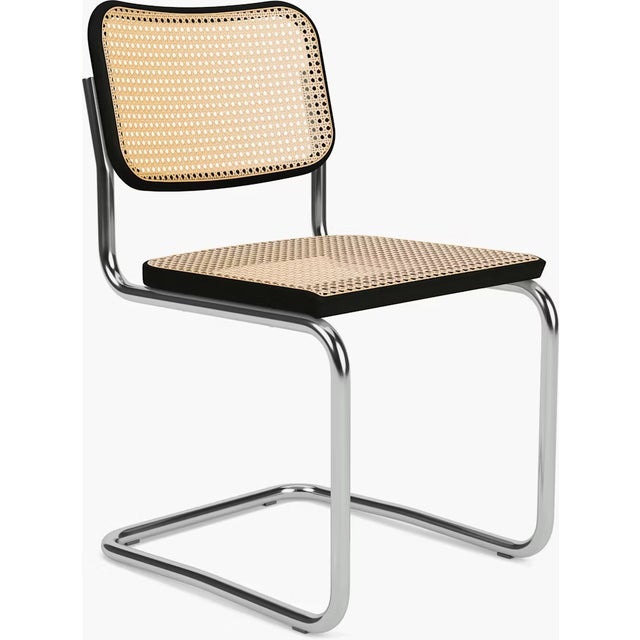Iconic mid-century style Cesca caned dining chairs in black - x4 for sale. Bought these only a few months ago and now...