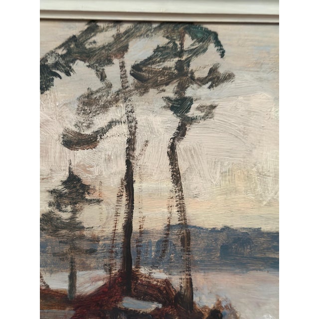 Scandinavian Artist, Landscape, 1950s, Oil on Panel, Framed For Sale - Image 6 of 16