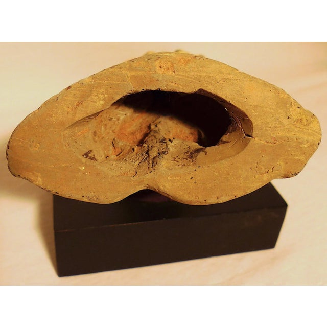 15th Century & Earlier Large Chinese Painted Pottery Figurine of a Court Lady, Han Dynasty For Sale - Image 5 of 9