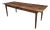 French Plank Kitchen Refectoy Farmhouse Dining Table, 1850 For Sale