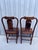 Early 20th Century Early 20th Century Antique Pair of Chinese Solid Rosewood Side Chairs For Sale - Image 5 of 12