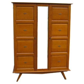 Vintage Wardrobe in the Style of André Arbus, 1960s For Sale