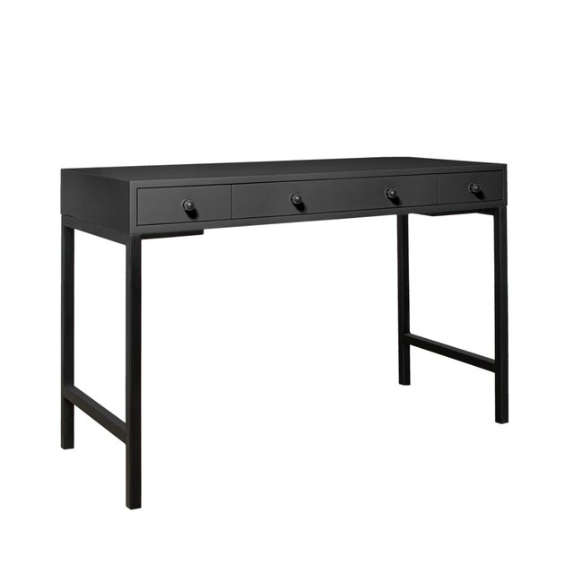 Black Maple Writing Desk - Black For Sale - Image 8 of 8