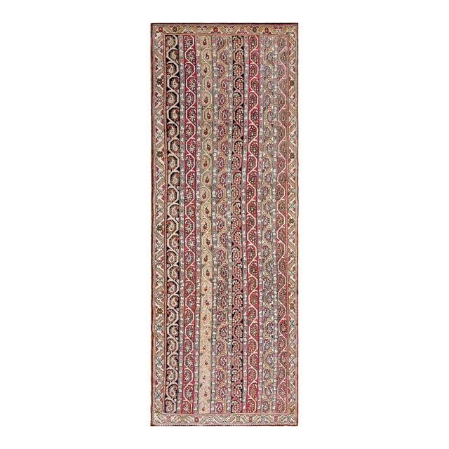 19th Century Caucasian Karabagh Carpet ( 4'2" x 11'8" - 127 x 356 ) For Sale