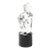 Mid-Century Hand-Blown Murano Glass Figural Sculpture Signed Lorenado Rosin For Sale