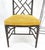 Wood Pair Mid-Century Modern Decorative Ebonized Walnut Faux Bamboo Side Chairs Mint For Sale - Image 7 of 15