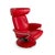 Set of Jazz Swivel Lounge Chair and Ottoman in Leather from Stressless For Sale - Image 6 of 18