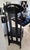 Charles Rennie Mackintosh "Argyle" Chair, Vintage 1990s Alivar Model 854 L1 – With Black Leather Seat For Sale - Image 10 of 13