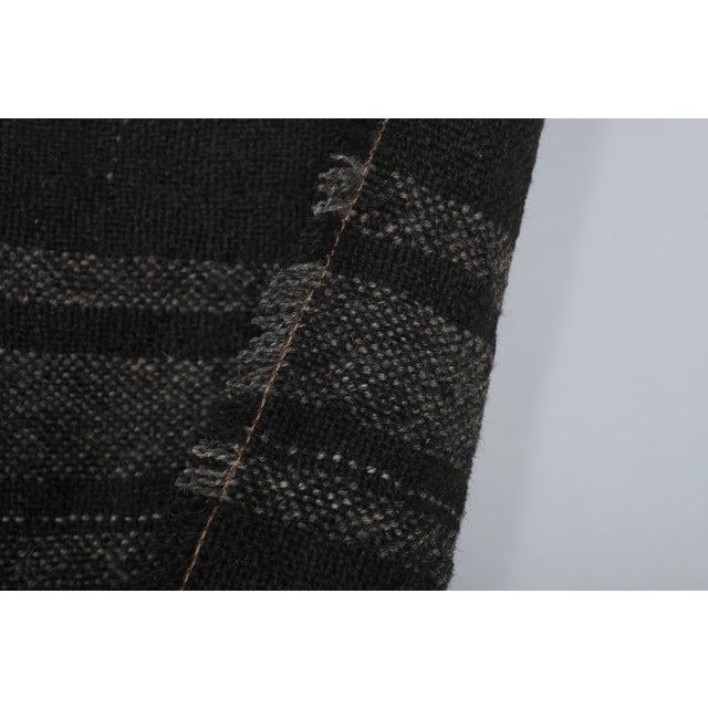 1970s Vintage Goat Hair Turkish Kilim Rug 9'1'' X 12'5'' For Sale - Image 12 of 12