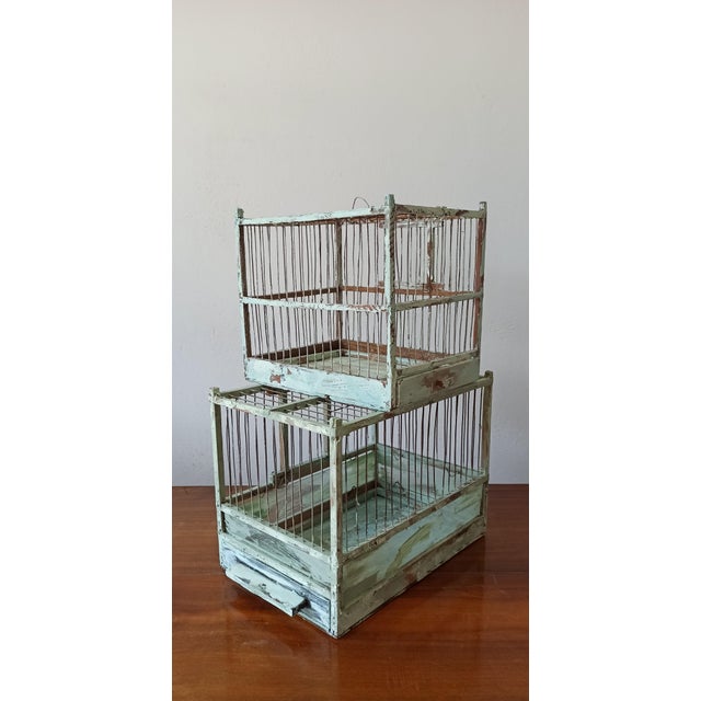 Decorative Cages, 1950s, Set of 2 For Sale - Image 16 of 17