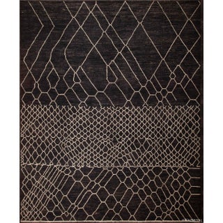 Nazmiyal Collection Large Tribal Moroccan Design Modern Rug For Sale