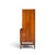 Mid 20th Century Broyhill Brasilia Mid Century Walnut and Brass Gentleman Chest Highboy Dresser For Sale - Image 5 of 10